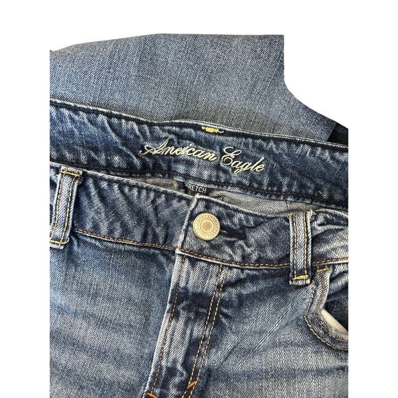 American Eagle Jeans Artist Med Wash size 14 - Picture 7 of 7